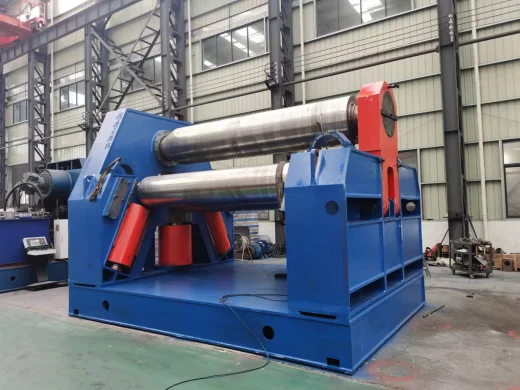 4-валковый гидравлический листогибочный пресс (вальцы) CHAOLI W12CNC изображение