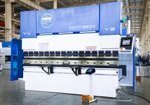 Гидравлический листогибочный пресс ADH WADE-110T/3200 с ЧПУ Delem DA58Tx  изображение