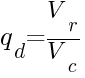 formula_q_d=V_r_V_c.png