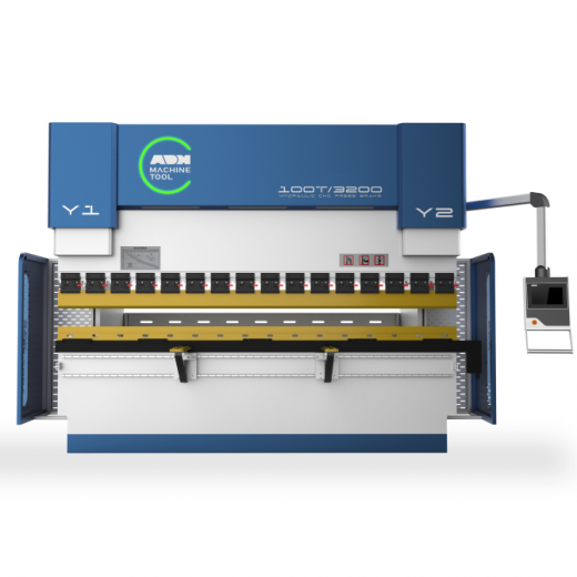 Гидравлический листогибочный пресс ADH WADE-170T/3200 ЧПУ Delem DA58Tx изображение